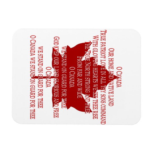 Premium Flexi Canada Magnet Canada Souvenir Magneet (Horizontaal)
