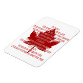 Premium Flexi Canada Magnet Canada Souvenir Magneet (Linkerzijde)