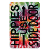 Premium Flexi Koelkast Magnet Hippies Gebruik Zijd Magneet (Verticaal)