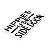 Premium Flexi Koelkast Magnet Hippies Gebruik Zijd Magneet (Linkerzijde)