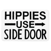 Premium Flexi Koelkast Magnet Hippies Gebruik Zijd Magneet (Horizontaal)