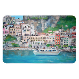 Premium Flexi Magnet - De Amalfi kust Magneet