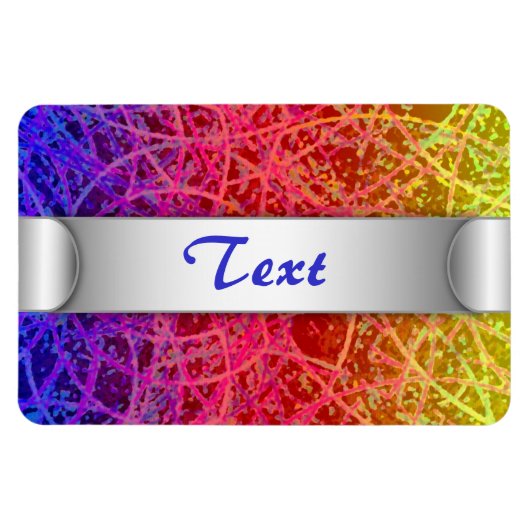 Premium Flexi Magnet Informel Art Abstract Magneet (Horizontaal)
