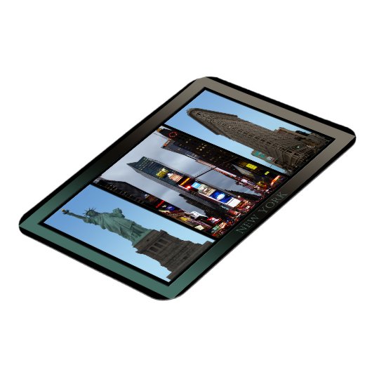 Premium Flexi New York Magnet NY City Souvenir Magneet (Linkerzijde)