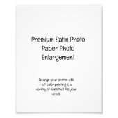 Premium-fotopapier - Uitbreiding foto's Foto Afdruk (Voorkant)