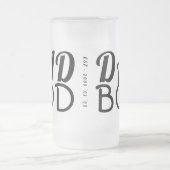 Premium - Fun "DAD BOD" Y vaders Dag Origineel Matglas Bierpul (Center)