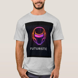 Premium Futuristic logo T-shirt voor uw merk:)