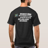 PREMIUM FW FV HG GEZONDHEIDSZORG GEZONDHEIDSKOSTEN T-SHIRT (Achterkant)