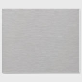 Premium Geborsteld Zilveren Metaalstructuur Cadeaupapier (Vlak)