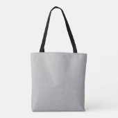 Premium geborsteld zilveren metaalstructuur tote bag (Achterkant)
