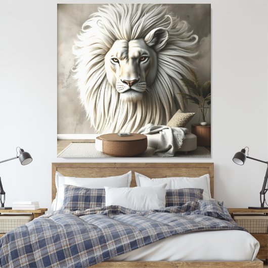 Premium gewikkeld canvas - elegante en moderne kun (Insitu (Slaapkamer))