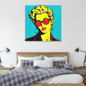 Premium gewikkeld canvas - elegante en moderne kun (Insitu (Slaapkamer))