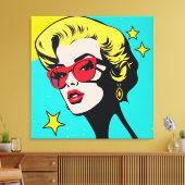 Premium gewikkeld canvas - elegante en moderne kun (Insitu (Woonkamer))