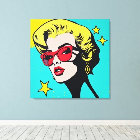 Premium gewikkeld canvas - elegante en moderne kun (Insitu (Houten vloer))