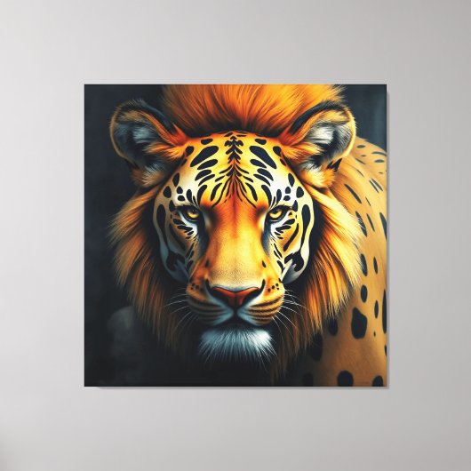 Premium gewikkeld canvas - elegante en moderne kun (Voorkant)