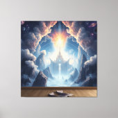 Premium gewikkeld canvas - elegante en moderne kun (Voorkant)