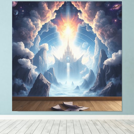 Premium gewikkeld canvas - elegante en moderne kun (Insitu (Houten vloer))