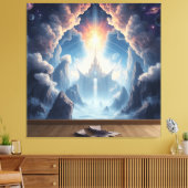 Premium gewikkeld canvas - elegante en moderne kun (Insitu (Woonkamer))