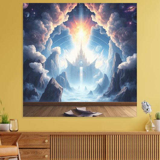 Premium gewikkeld canvas - elegante en moderne kun (Insitu (Woonkamer))