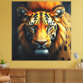 Premium gewikkeld canvas - elegante en moderne kun afdruk (Insitu (Woonkamer))