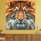 Premium gewikkeld canvas - elegante en moderne kun afdruk (Insitu (Woonkamer))
