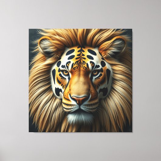 Premium gewikkeld canvas - elegante en moderne kun afdruk (Voorkant)