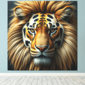 Premium gewikkeld canvas - elegante en moderne kun afdruk (Insitu (Houten vloer))