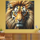 Premium gewikkeld canvas - elegante en moderne kun afdruk (Insitu (Woonkamer))