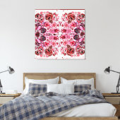 Premium gewikkeld canvas (glans) Gepassioneerd (Insitu (Slaapkamer))