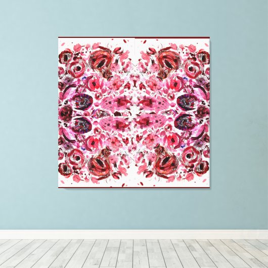 Premium gewikkeld canvas (glans) Gepassioneerd (Insitu (Houten vloer))