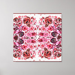 Premium gewikkeld canvas (glans) Gepassioneerd Afdruk