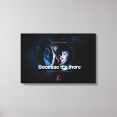 Premium gewikkeld canvas omdat het er is (Voorkant)