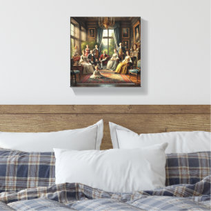 Premium Giclee Stretched Canvas Design. Afdruk