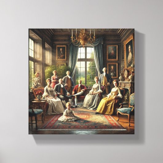 Premium Giclee Stretched Canvas Design. Afdruk (Voorkant)