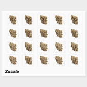 Premium Gold CALIFORNIA Sticker Kunst (Vel)