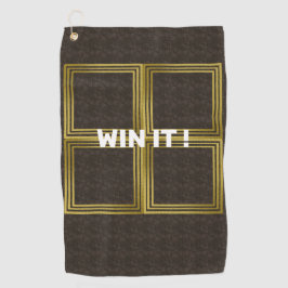 Premium golfhanddoek, houd je spel scherp op Zazzl Golfhanddoek