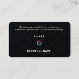 🥇 Premium Google Review Kaarten Visitekaartje