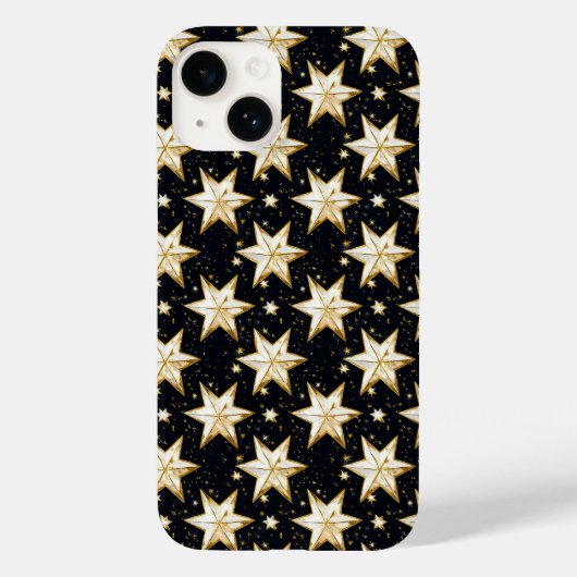 Premium Gouden Sterrenhemel Case-Mate iPhone Case (Achterkant)