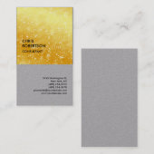 Premium gray Modern Unieke minimalistische Visitekaartje (Voorkant / Achterkant)