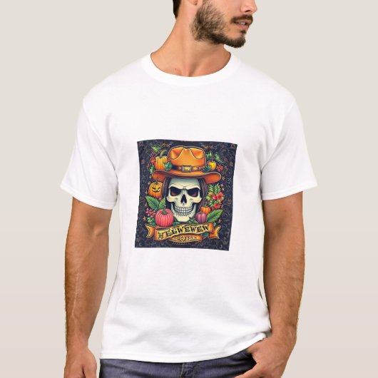 Premium Halloween Design T-shirt (Voorkant)