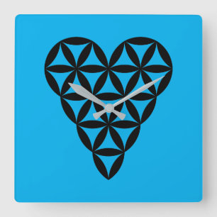 Premium - 'Heart of Life' x1, Design, V-B. Vierkante Klok