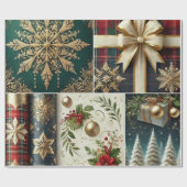 Premium Holiday Wraps Cadeaupapier (Vlak)