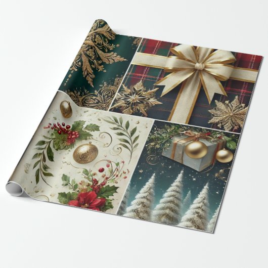 Premium Holiday Wraps Cadeaupapier (Uitgerold)