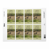 Premium homelabel etiket (Full Sheet)
