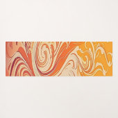 Premium Hot Yoga Mat Antislip Handdoek (Achterkant (horizontaal))