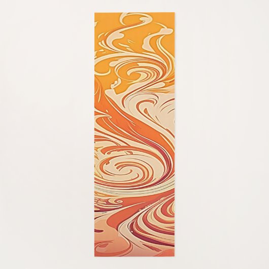 Premium Hot Yoga Mat Antislip Handdoek (Achterkant)