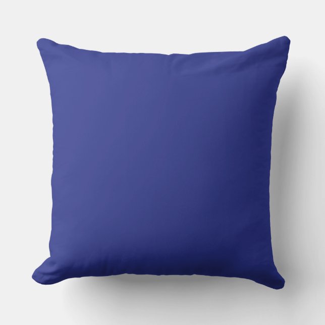 Premium Hypoallergene Pillow Blue personaliseren Kussen (Voorkant)