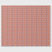 Premium Indiaans geometrisch bloempatroon Cadeaupapier (Vlak)