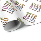 Premium Inpakpapier met Eigen Logo Geen Minimum (Rol Hoek)