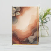 PREMIUM Invitation Kaart Design (Staand voorkant)